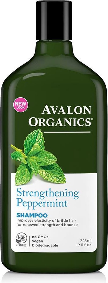 Avalon Organics Peppermint Strengthening Shampoo 325ml