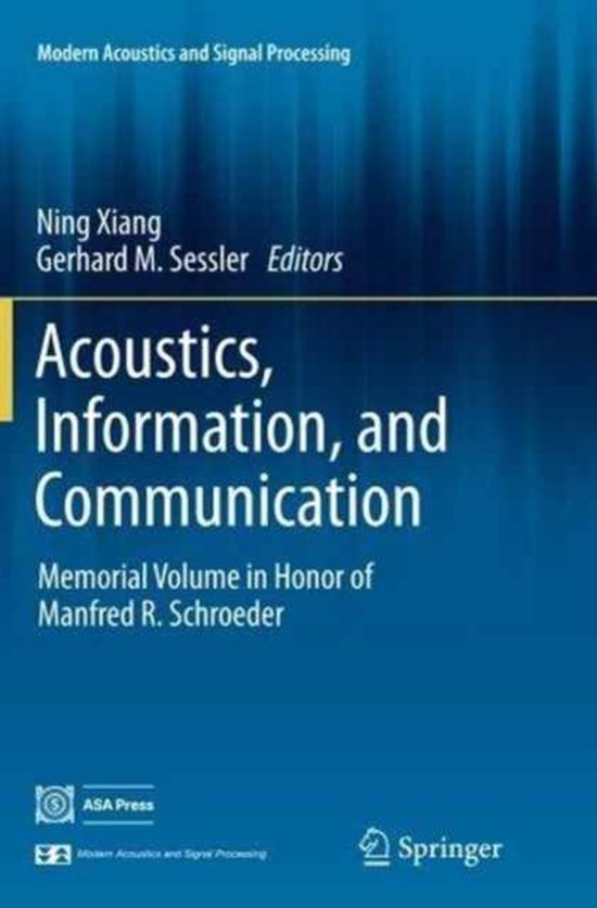Acoustics Information and Communication - cover