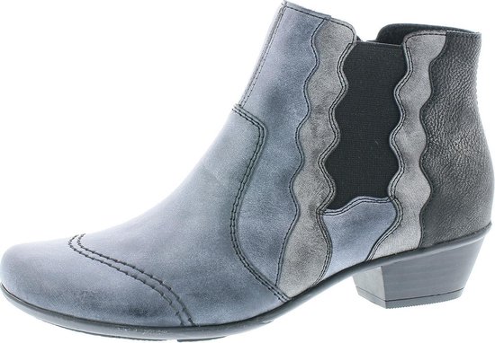 | Rieker, dames, enkellaars, Y7360 14, blauw, maat 38 | Rieker, dames, enkellaars, Y7360 14, blauw, maat 38