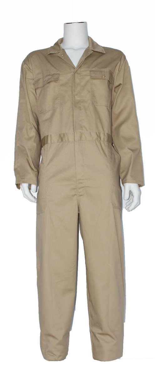 GAEVE Overall 100% katoen kaki maat 51