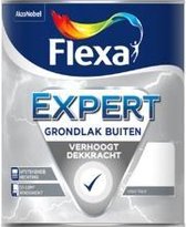 Flexa Expert Grondlak Buiten Grijs - Grondverf - Dekkend - Buiten - Terpentine basis - Mat