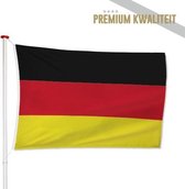 Duitse Vlag Duitsland 40x60cm - Kwaliteitsvlag - Geschikt voor buiten