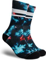 FLINCK Sportsokken - Dark Matter Blue - Maat 45-48 - Unisex - Heren Sokken - Dames Sokken - Naadloze sokken - Crossfit Sokken - Hardloop Sokken - Fitness Sokken - Fietssokken