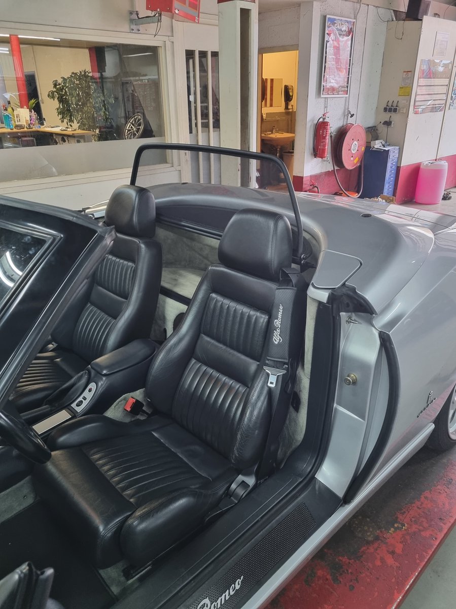 Cabrio windscherm Alfa Romeo  Spider 916 | 1994 - 2006 | Zwart