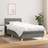 vidaXL-Boxspring-met-matras-stof-donkergrijs-100x200-cm