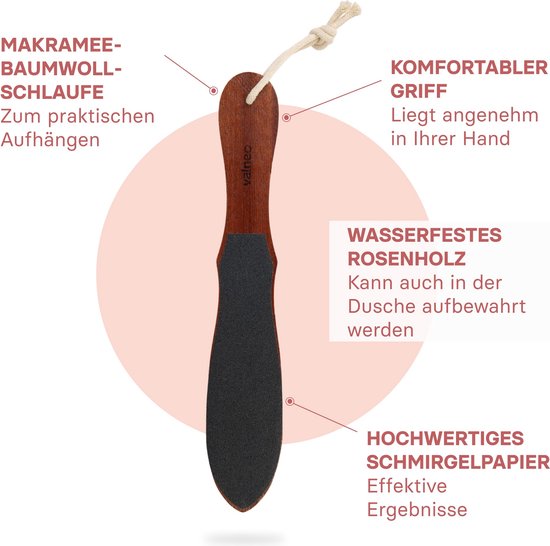 Râpe Pieds VALNEO - Grain Fin Et Gros Pour Peau Sèche - Neuf - Soin Des Pieds