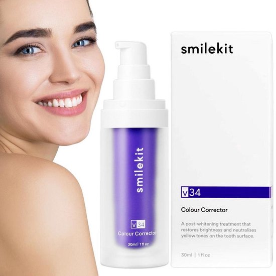 Smilekit® V34 Colour Corrector Serum | TIJDELIJK 1+1 GRATIS! - hismile ...