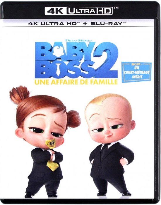 The Boss Baby 2: Family Business [Blu-Ray 4K]+[Blu-Ray]