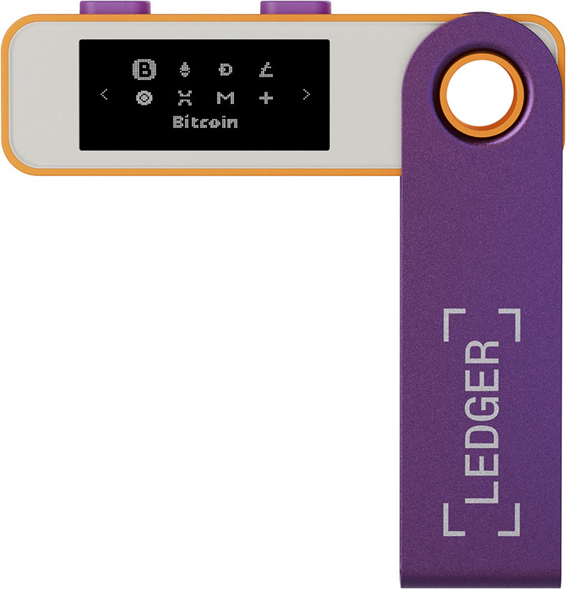 Ledger Nano S Plus - Hardware Wallet - het perfecte instapmodel voor het veilig beheren van al je crypto (Bitcoin) en NFT's - Retro Gaming - Ledger