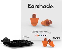 Flare Audio Earplug Earshade Citrus Orange