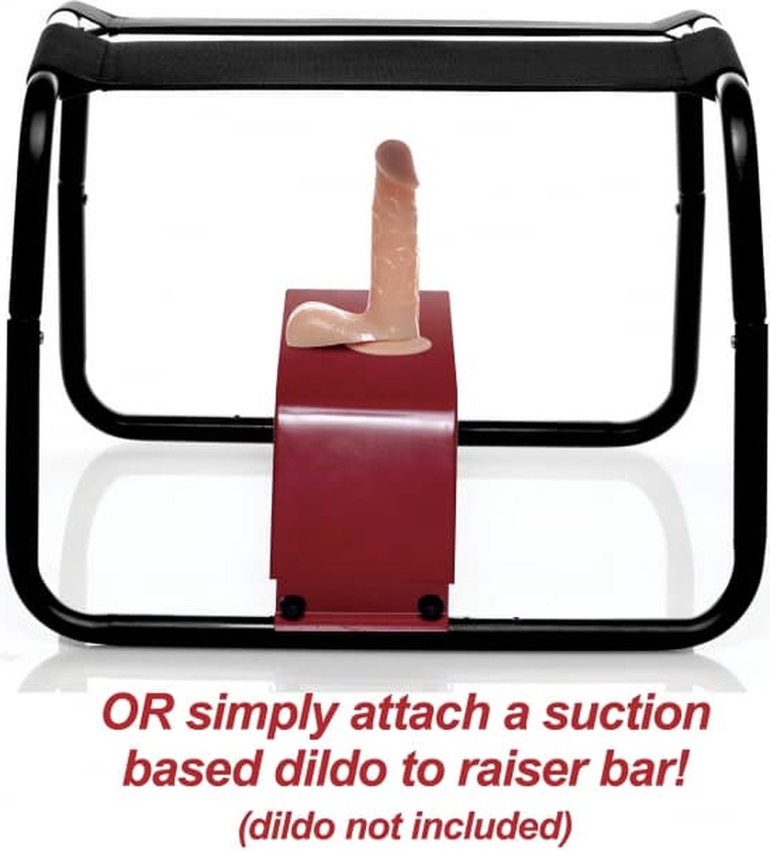 Goedkoopste 4-in-1 Bangin Bench w/ Sex Machine - Black