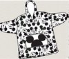 Disney Mickey Mouse Hoodie Fleece Deken, Happy - Volwassen (One Size) - Polyester Flanel
