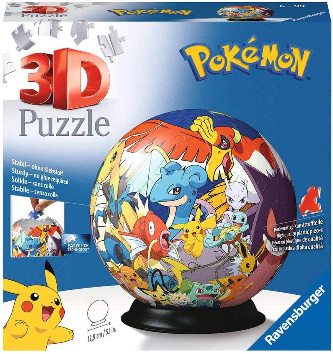 Ravensburger 3D-puzzel PokÃ©mon Bal - 72 stukjes — afbeelding 2