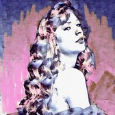 Poster Taylor Swift | Taylor Swift poster roze | 50 x 50 cm | popart streetart
