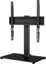 TV Stand TV Stand Swivel voor 26-55 inch LCD LED OLED Plasma Flat & Curved TV tot 40KG, Free Movement Swivel & Height Adjustable, Max.VESA 400x400