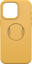 OtterBox OtterGrip Hoesje Geschikt voor Apple iPhone 15 Pro Max | Compatible met MagSafe | Back Cover Hoesje | Geel
