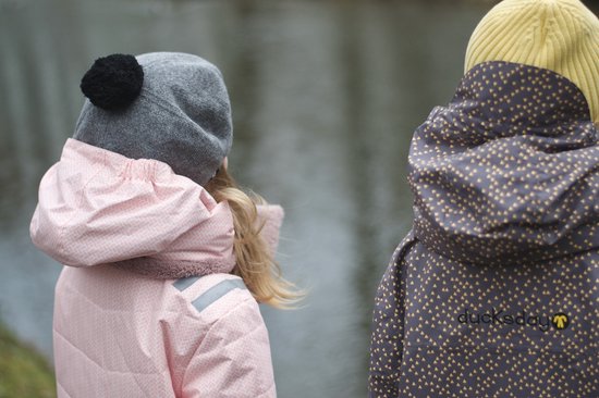 Ducksday - veste d'hiver avec polaire peluche pour enfants - imperméable - coupe-vent - chaude - école - ski - Filles - Molly - 146/152