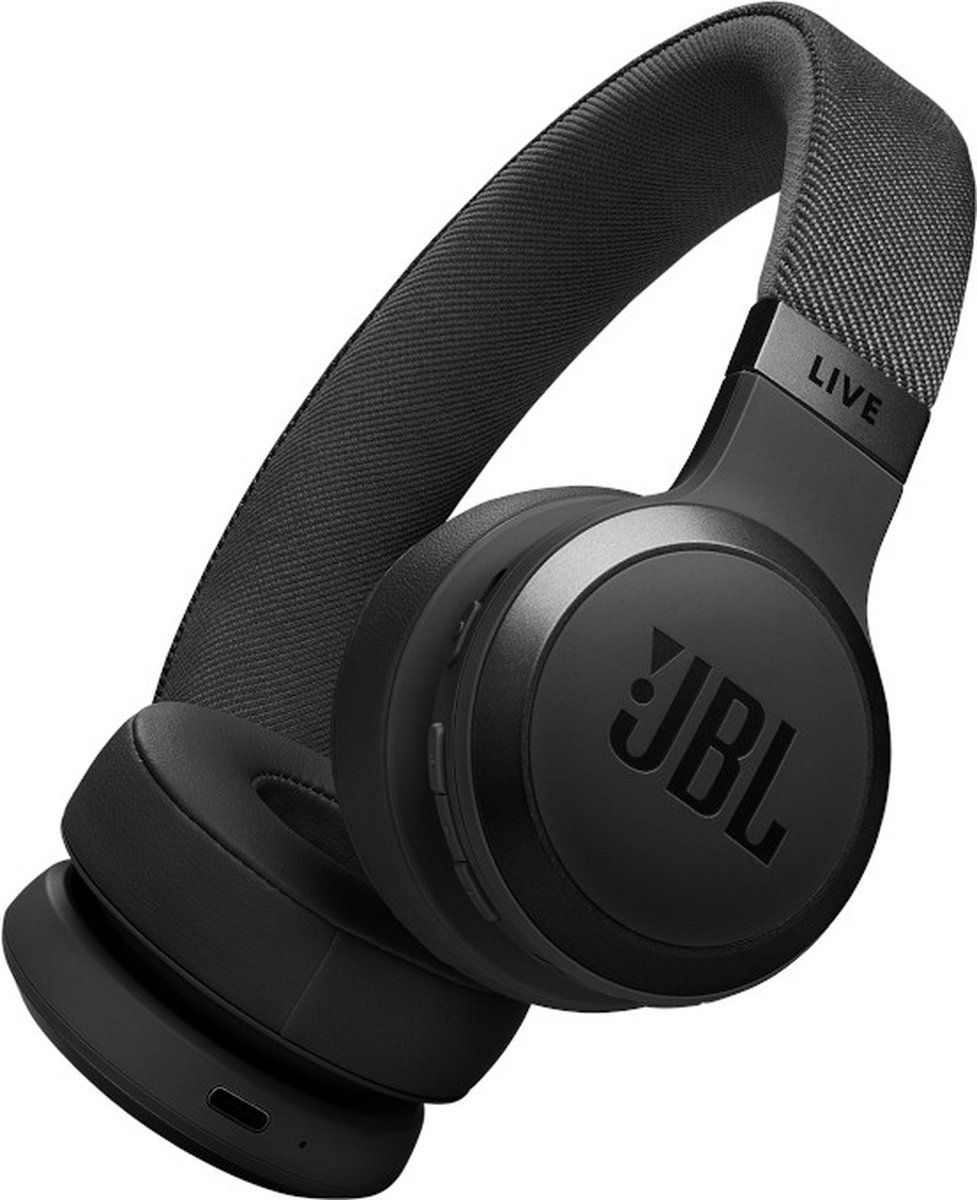 JBL Live 670NC - Draadloze on-ear koptelefoon met noise cancelling - Zwart - JBL