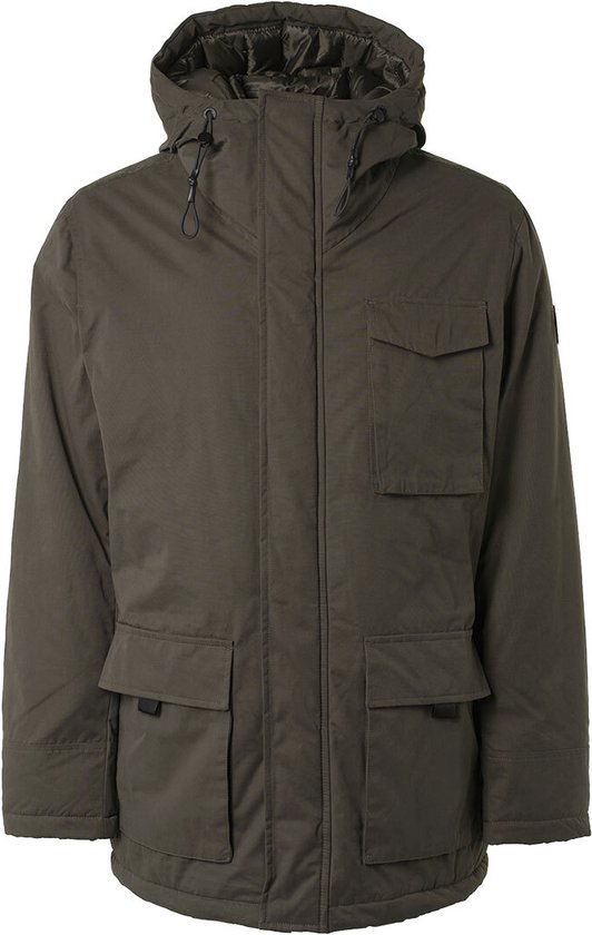 No Excess Veste Longue Homme Marron Fonce XXXL bol