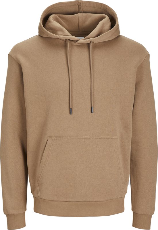 JACK & JONES Heren Jjeholmen Sweat Zip Hood Noos Sweatjack, Grijs (Dark Grey Melange Fit: Rey Fit - Melange), S