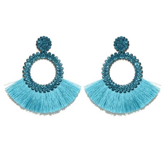 Cilla Jewels Hoop Oorringen Edelstaal Zwart-30mm Cilla Jewels Hoop Oorringen Edelstaal Zwart-30mm