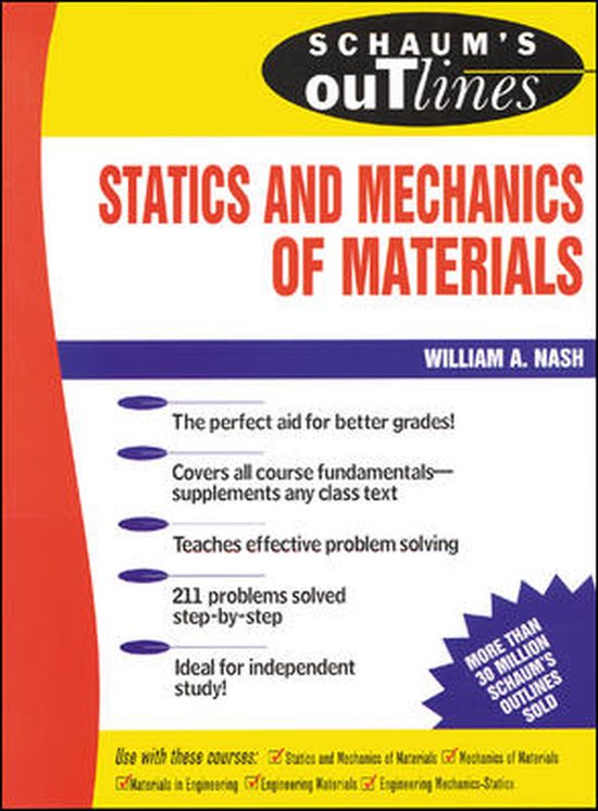 Schaum'S Outline Of Statics And Mechanics Of Materials