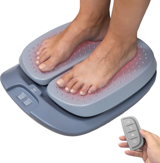 Appareil de massage des pieds Lifeproducts avec fonction de vibration - Plaque vibrante - Appareil de massage pour la circulation sanguine