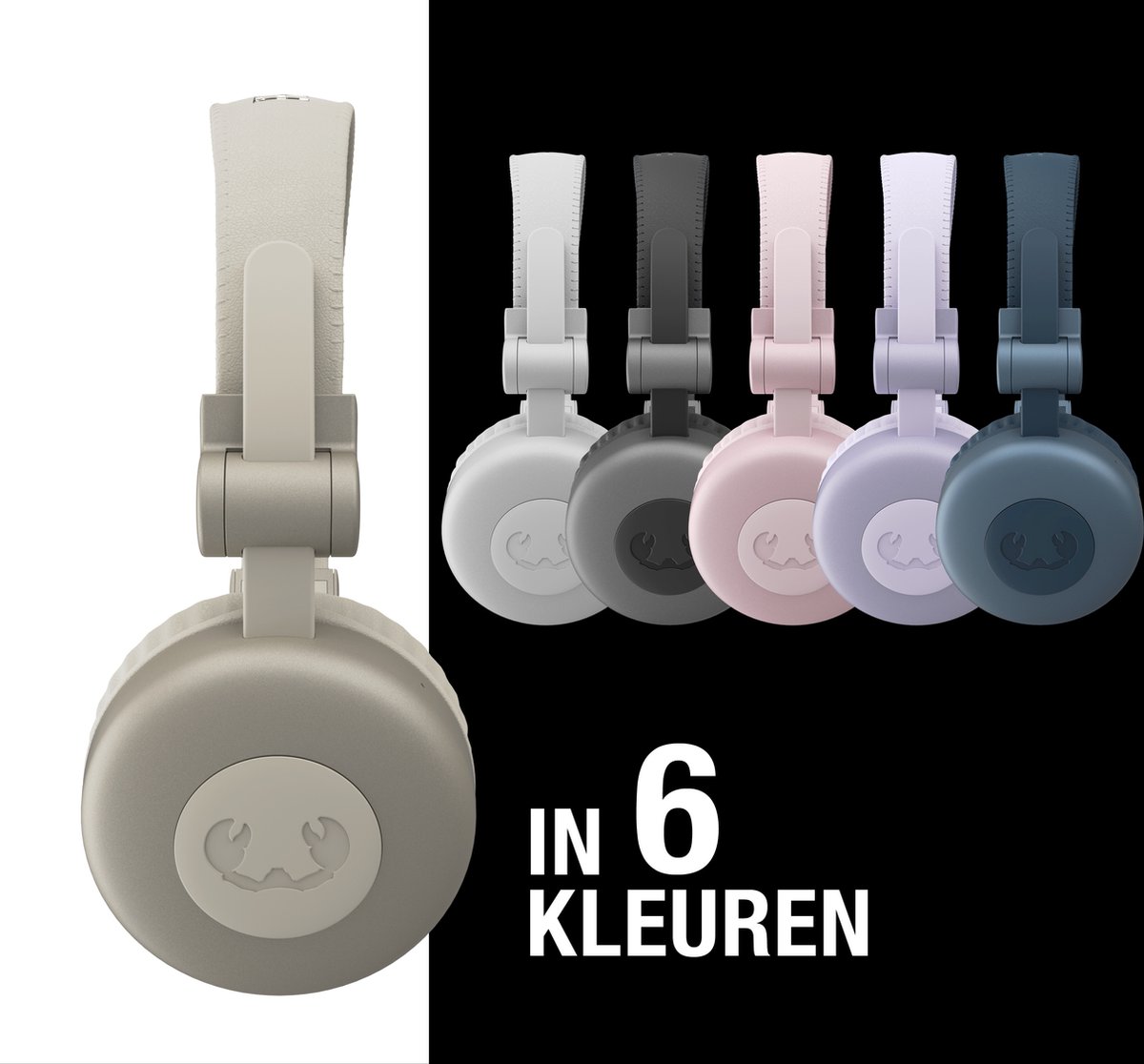 Fresh ‘n Rebel Code Core – Draadloze on-ear koptelefoon – Bluetooth - 30 uur Speeltijd - Silky Sand – foto 6