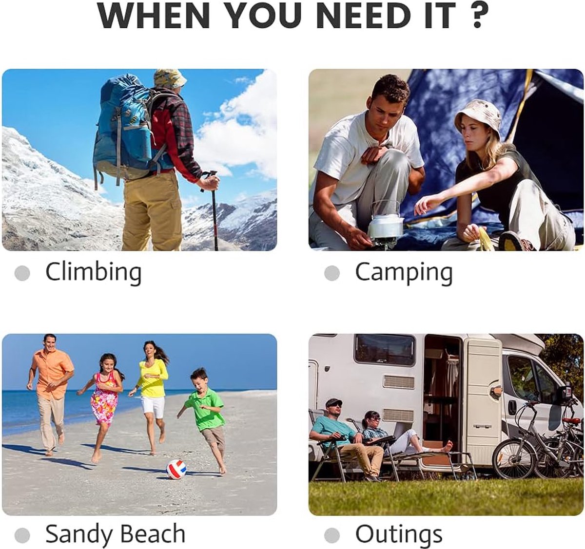 ZoneYan Campingdouche, zonnedouche, buitendouche-tas