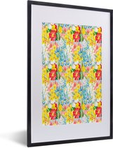 Fotolijst incl. Poster - Bloemen - Lente - - 40x60 cm - Posterlijst