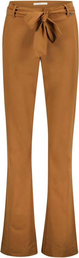 DIDI Dames Travel pants Paseo in Nuthatch brown maat 44