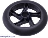 Scooter/Skate Wheel 144×29mm - Black Pololu 3281
