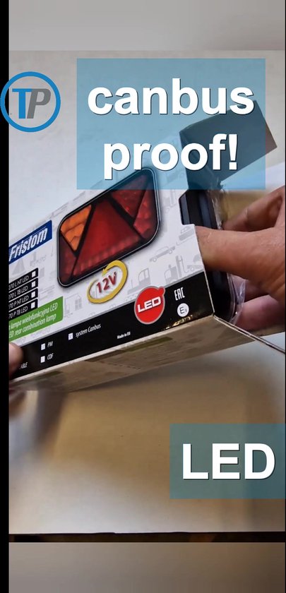 Fristom FT-270 LED Feu arrière Gauche à l'épreuve du bus CAN 5 broches