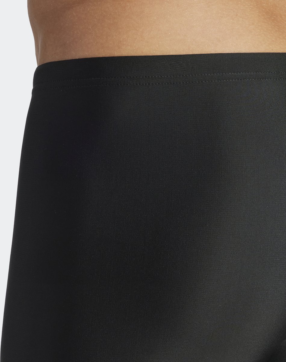 adidas Performance Solid Lange Zwembroek - Heren - Zwart — afbeelding 6