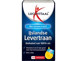 Lucovitaal IJslandse Levertraan 60 capsules