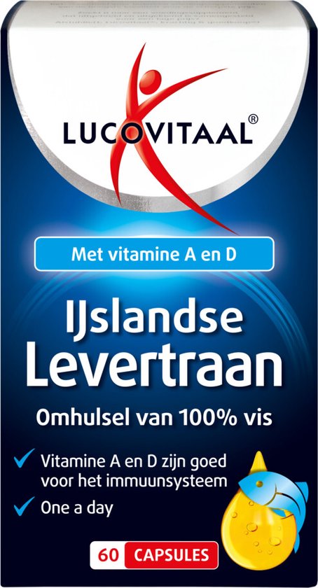 Lucovitaal IJslandse Levertraan 60 capsules