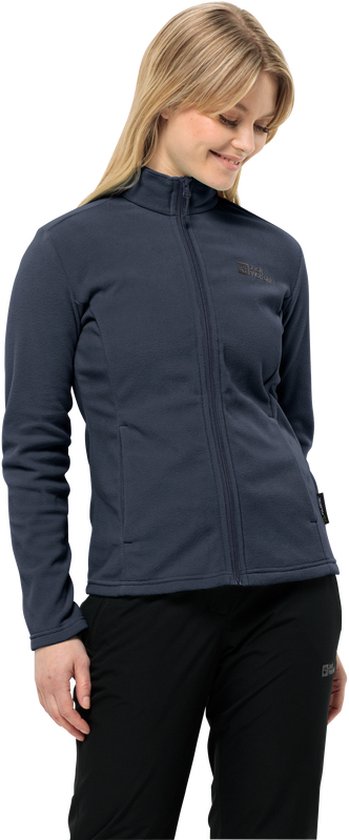 Jack Wolfskin TAUNUS FZ W Dames Outdoorvest - night blauw - Maat XL