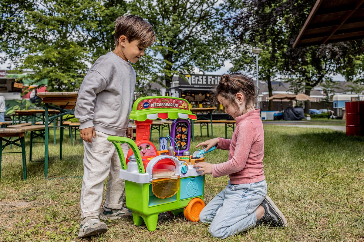 VTech Marco's Pizzaparadijs Activity-Center - Keuken Speelgoed - Interactief & Educatief Speelgoed - Cadeau - Kinderspeelgoed 3 Jaar — cadeau in Spellen & Speelgoed - foto 7