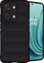 iMoshion Hoesje Geschikt voor OnePlus Nord 3 Hoesje Siliconen - iMoshion EasyGrip Backcover - Zwart