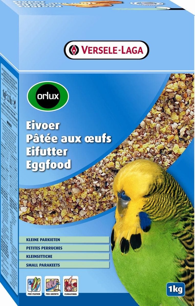 Gold Crumble Parkieten En Kleine Papegaaien 1 kg - Eivoer voor vogels - Vogelvoer - Nutribird