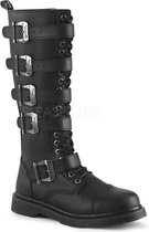 Demonia Kniehoge laarzen -37 Shoes- BOLT-425 Zwart