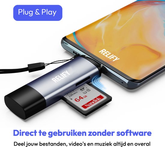 Lecteur de Carte TF USB 3,0 à Haute Vitesse de 5 go