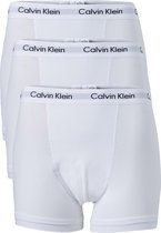 Calvin Klein Trunk Boxershorts - Heren - 3-pack - Wit - Maat S