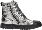 Bikerboots | Meisjes | Old Silver Metallic | Leer | Shoesme | Maat 25