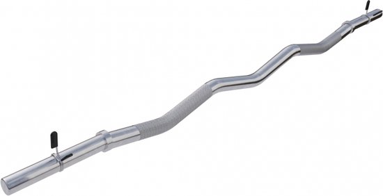 Gorilla Sports EZ Curl Stang – Halterstang – Curl bar – 120 cm – 30/31 mm