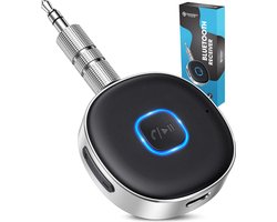 Gadgetplace Bluetooth Receiver Incl. 3.5MM AUX - BT 5.0 - Bluetooth Ontvanger - Handsfree Bellen - Bluetooth Audio Receiver - Bluetooth via AUX