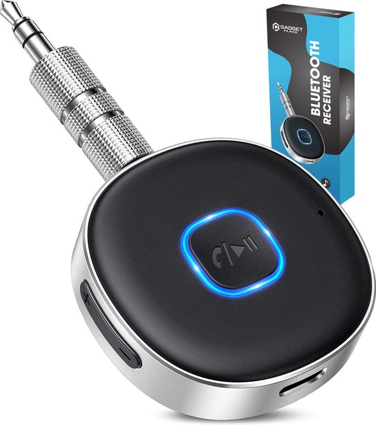 Acheter Récepteur Bluetooth AUX 3.5mm, Kit mains libres pour voiture,  adaptateur transmetteur Audio sans fil pour écouteurs