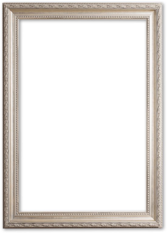 Cadre Baroque 40x50 cm Argent - Franklin
