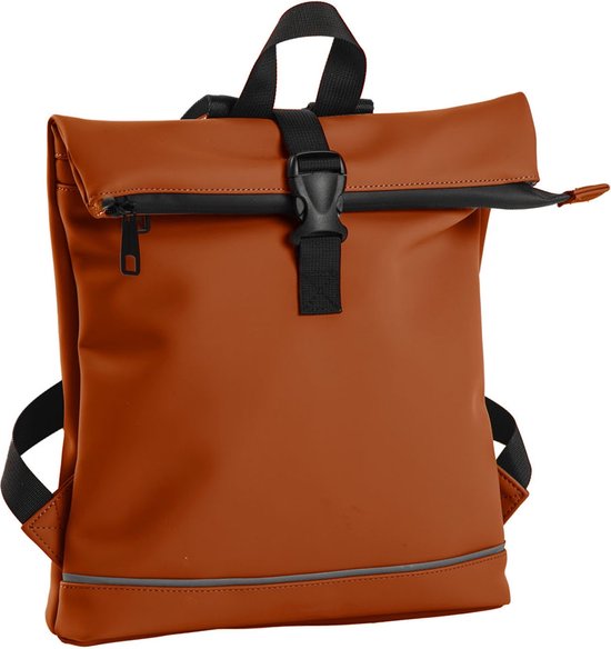 Daniel Ray Jefferson Rolltop Laptop Backpack Waterproof - Rouille Oranje