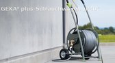 Geka Plus - slanghaspelwagen - voor 60 meter ½” (12 mm) of 40 meter ¾” (19 mm) tuinslang - Handhaspel - Luchtbanden - Lichtgewicht
